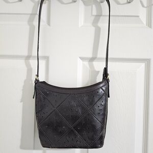 Brown Leather Shoulder Bag